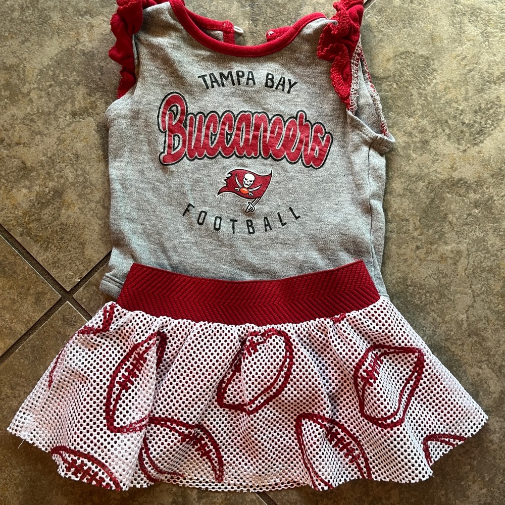 Tampa Bay Buccaneers Baby Dress